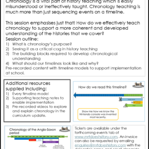 Teaching Chronology Effectively